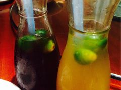 可乐冰桔茶-老头儿油爆虾(星光一期店)