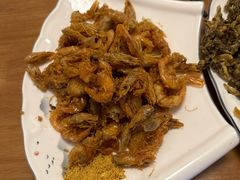 香酥河虾-钰田大院·怀柔地道农家菜·烤虹鳟鱼(雁栖湖店)