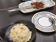 炭烤原味羊肉串-许哥东北烧烤·铁丳烤串·宫后夹肉(繁花中心店)