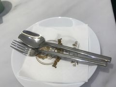 餐具摆设-丽莎沙拉轻食餐厅(国贸店)