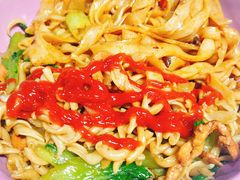 意面拼河粉-中央财经大学-食堂