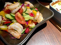 烤虾芒果沙拉-澳骄 Aussie Kitchen·手工披萨·西餐(国大店)