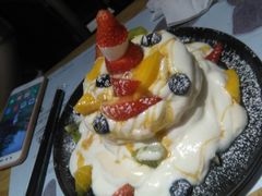百香果蓝莓舒芙蕾松饼-麦甜创意轻食餐厅(西康路店)