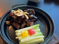 黑蒜芦笋雪花和牛-广州柏悦酒店·悦景轩·粤菜餐厅