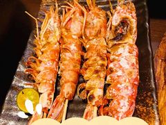盐烤大虾-万岛日本料理铁板烧(万泰国际店)