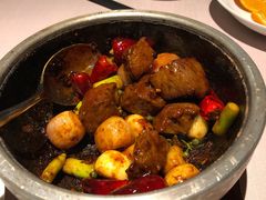 石锅花椒牛肉粒-新荣记(南京西路店)