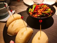 酒酿馒头配农家小炒肉-桂满陇-锦绣江南(万象城店)