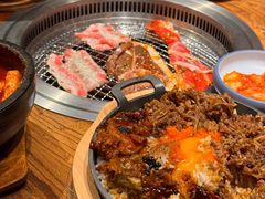 -明洞阿姨·韩式酱蟹烤肉·创意料理(三元桥店)