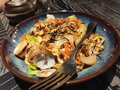 日式海鲜炒乌冬-花见无国界料理(科林楼店)