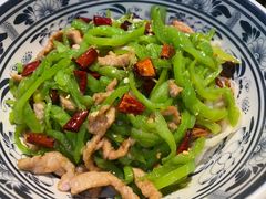 青椒肉丝拌面-壹块捌烧烤(灯市口店)