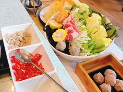 二人份混合拼盘-烹然四季椰子鸡火锅(团结湖总店)