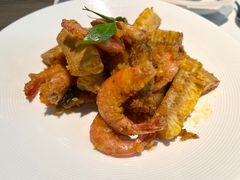金沙黑南瓜焗虾-港丽餐厅(来福士店)