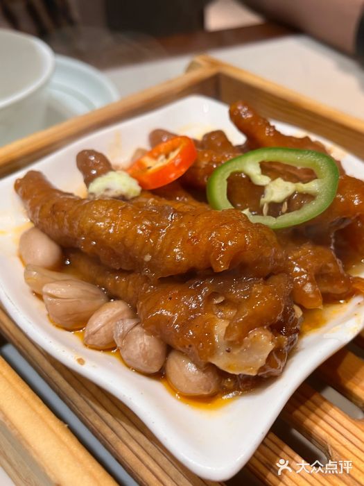 悦满楼·西关名点·湛江名菜(航空综合大厦店)XO酱蒸凤爪图片