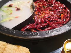 牛油鸳鸯锅底-8号苑自助烤场(西单店)