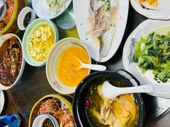 -七的湖·晚芳亭·阳澄湖农家菜·大闸蟹(莲花岛店)