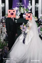 -桃子造型婚纱礼服(凤起广场店)
