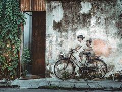 -槟城街头艺术街区