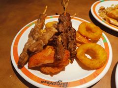 炸羊肉串-比格比萨自助(宋家庄店)
