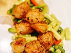 XO酱芦笋炒澳带-无锡城中皇冠假日酒店·芳园中餐厅