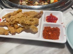 现炸酥肉-七欣天香辣蟹火锅(南京建宁路大观天地店)