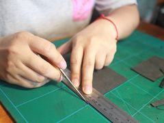 制作过程-零几体验diy皮具工作室(振业城店)