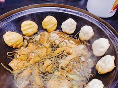贴饼子-缘福乡村铁锅炖民宿(八达岭店)