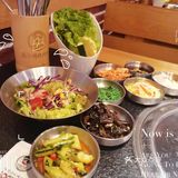 我们加了三次，两份烤肉，真的好满足