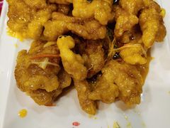 特色锅包肉-闯关东东北农家菜(崂山石老人店)