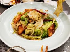 老爷特色包包菜炒馕-巴依老爷新疆美食(清华东门店)