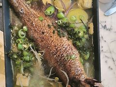 青花椒烤鱼-北京王府井希尔顿酒店·万斯阁西餐厅