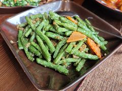 虾酱炒四季豆-花马天堂云南餐厅 Lost Heaven(外滩店)