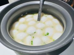 手打鱼丸汤-丹江渔村(上地店)