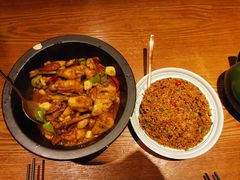 黑松露牛肝菌焖牛蛙-云海肴·汽锅鸡·云南菜(天山百盛优客店)