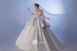 点击看大图 -艾拉·女王婚纱礼服馆