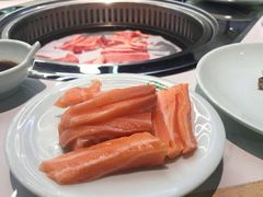 -绿岛港轩海鲜烤肉涮锅自助餐厅