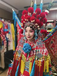 -胭脂猫京剧摄影