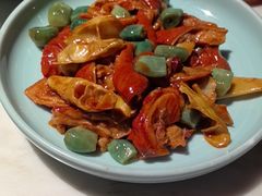 腊八蒜炒肥肠-小吊梨汤·北京菜·烤鸭(白石桥南店)
