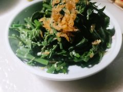 香酥虾皮丝瓜尖-小吊梨汤·北京菜·烤鸭(鸟巢店)