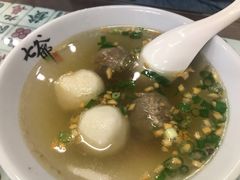 牛丸魚蛋雙拼凈食-七爷清汤腩·港式餐厅(金狮广场店)