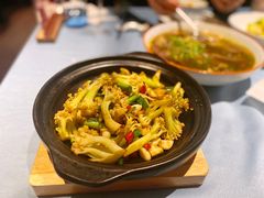干锅有机花菜-南堂館川菜文化餐厅(天府店)
