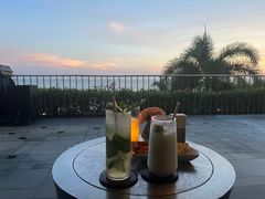 -日落吧·海景咖啡厅·餐酒吧·鸡尾酒·下午茶·乐队表演·浪漫夕阳·三亚文华东方酒店