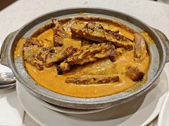 咖喱牛腩饭-香港新发烧腊茶餐厅(水围店)