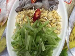 芹菜黄豆芽叽咕-开鑫鱼厂·宁波海鲜(前程智慧城店)