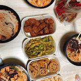 没有去看过实体店，因为离店铺近，所以经常点他们家的