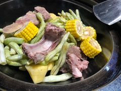 脊骨芸豆锅-满兴咱妈烀饼铁锅炖(兰州北街店)