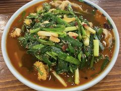 鱼籽鱼泡炒大蒜-绍兴名菜馆(可乐路店)