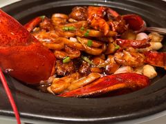 波士顿龙虾炒年糕-玫瑰厅上海菜(兴国路店)