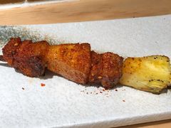 猪五花烤凤梨-火山屋台(新街口店)