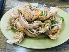 椒盐濑尿虾-贞姨美食·老字号海鲜大排档