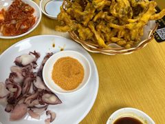 蛋黄炸蘑菇-屋里家延边朝鲜族冷面(南园店)